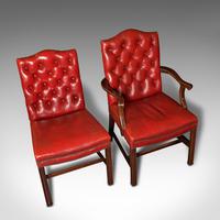 Set Of 10 Antique Gainsborough Chairs, English, Leather, Carver, Edwardian, 1910 (9 of 12) Set Of 10 Antique Gainsborough Chairs, English, Leather, Carver, Edwardian, 1910 (9 of 12)