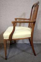 Edwardian Inlaid Mahogany Armchair (7 of 10) Edwardian Inlaid Mahogany Armchair (7 of 10)