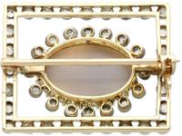 2.23ct Opal & 0.82ct Diamond, 9ct Yellow Gold Brooch - Antique c.1900 (5 of 9) 2.23ct Opal & 0.82ct Diamond, 9ct Yellow Gold Brooch - Antique c.1900 (5 of 9)