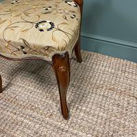 Elegant Set of 6 Victorian Walnut Antique Dining Chairs (6 of 9) Elegant Set of 6 Victorian Walnut Antique Dining Chairs (6 of 9)