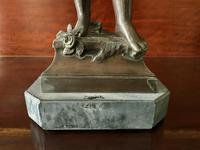 Fine Large 19th Century Antique Solid Bronze Cherub Sculpture Statue Figurine (8 of 13) Fine Large 19th Century Antique Solid Bronze Cherub Sculpture Statue Figurine (8 of 13)