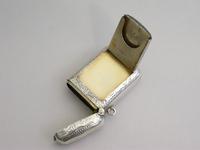 Edwardian Silver Combination Vesta & Stamp Case, By Joseph Gloster, Birmingham, 1904, (6 of 15) Edwardian Silver Combination Vesta & Stamp Case, By Joseph Gloster, Birmingham, 1904, (6 of 15)