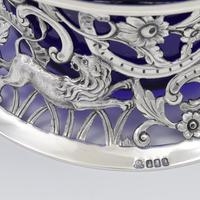 Large Victorian Irish Silver Dish 'Potato' Ring Wakely & Wheeler Wild Animals (15 of 18) Large Victorian Irish Silver Dish 'Potato' Ring Wakely & Wheeler Wild Animals (15 of 18)