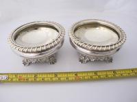 Beautiful Pair of George IV Silver Salts Rebecca Emes & Edward Barnard London 1821 (6 of 6) Beautiful Pair of George IV Silver Salts Rebecca Emes & Edward Barnard London 1821 (6 of 6)