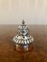 Edward VII Solid Silver & Clear Glass Sugar Caster (2 of 4) Edward VII Solid Silver & Clear Glass Sugar Caster (2 of 4)