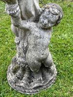 Large' Victorian Style' 3 Cherubs Stone Sundial Fairy Brass Top Timepiece (17 of 29) Large' Victorian Style' 3 Cherubs Stone Sundial Fairy Brass Top Timepiece (17 of 29)