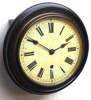 Rare W&H 7 Inch Dial Wall Clock Ebonised Case Dial Clock Station Clock (3 of 12) Rare W&H 7 Inch Dial Wall Clock Ebonised Case Dial Clock Station Clock (3 of 12)