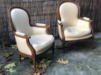 Pair of French Bergere Armchairs (9 of 10) Pair of French Bergere Armchairs (9 of 10)