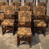 Set of 8 French Oak Dining Chairs (10 of 18) Set of 8 French Oak Dining Chairs (10 of 18)