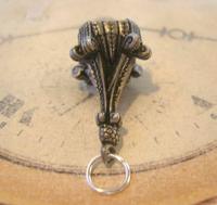 Vintage Pocket Watch Chain Fob 1950 Large Silver Nickel & Green Stone Victorian Revival Fob (9 of 10) Vintage Pocket Watch Chain Fob 1950 Large Silver Nickel & Green Stone Victorian Revival Fob (9 of 10)