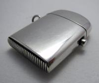 Early 1879 Antique Victorian Solid Sterling Silver English Vesta Case Match Box, Plain Minimalist (3 of 6) Early 1879 Antique Victorian Solid Sterling Silver English Vesta Case Match Box, Plain Minimalist (3 of 6)