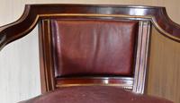 Pair of French Directoire Leather Armchairs (5 of 16) Pair of French Directoire Leather Armchairs (5 of 16)