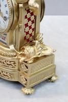 French Napoleon III Bronze Gilt Mantel Clock by Japy Freres (4 of 10) French Napoleon III Bronze Gilt Mantel Clock by Japy Freres (4 of 10)