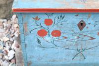Swedish 'folk art' original blue paint box from hälsingland region, 1847. (15 of 26) Swedish 'folk art' original blue paint box from hälsingland region, 1847. (15 of 26)