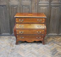 Dutch mahogany bombe commode / chest of drawers (8 of 8) Dutch mahogany bombe commode / chest of drawers (8 of 8)