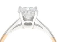 0.93ct Diamond & 18ct Yellow Gold Solitaire Ring - Vintage c.1940 (2 of 9) 0.93ct Diamond & 18ct Yellow Gold Solitaire Ring - Vintage c.1940 (2 of 9)