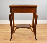 Victorian Rosewood Envelope Card Table (3 of 12) Victorian Rosewood Envelope Card Table (3 of 12)