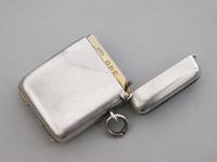 Victorian Silver Vesta Case with Hidden Photo Compartment. By John Millward Banks, Chester, 1898 (9 of 13) Victorian Silver Vesta Case with Hidden Photo Compartment. By John Millward Banks, Chester, 1898 (9 of 13)