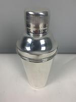 Davies & Powers Silver Plate Art Deco Stepped Cocktail Shaker; 1930’s (6 of 7) Davies & Powers Silver Plate Art Deco Stepped Cocktail Shaker; 1930’s (6 of 7)