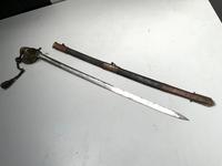 Sword & Scabbard Royal Navy Officers GRV