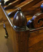 Fine Regency Rosewood Canterbury / Magazine Rack (5 of 5) Fine Regency Rosewood Canterbury / Magazine Rack (5 of 5)