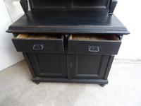 A Trendy Victorian Painted Black Antique/Old Pine Columned Kitchen Dresser (8 of 9) A Trendy Victorian Painted Black Antique/Old Pine Columned Kitchen Dresser (8 of 9)