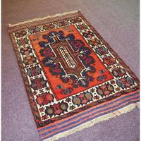 Gorgeous Vintage Tajikistan Tribal Wool Rug (3 of 6) Gorgeous Vintage Tajikistan Tribal Wool Rug (3 of 6)