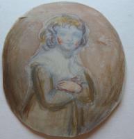 Watercolour Portrait Miniature Georgiana Duke of Devonshire 's Daughter c.1790 (12 of 13) Watercolour Portrait Miniature Georgiana Duke of Devonshire 's Daughter c.1790 (12 of 13)