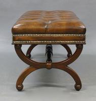 William IV Mahogany X frame Stool (3 of 6) William IV Mahogany X frame Stool (3 of 6)