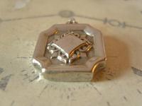 Antique Pocket Watch Chain Fob 1890s Victorian Silver Nickel Puffy Snowflake Fob (9 of 9) Antique Pocket Watch Chain Fob 1890s Victorian Silver Nickel Puffy Snowflake Fob (9 of 9)