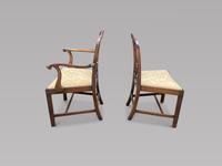 Eight 19thc Chippendale Style Mahogany Dining Chairs (4 of 6) Eight 19thc Chippendale Style Mahogany Dining Chairs (4 of 6)