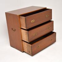 Antique Military Campaign Style Mahogany Chest of Drawers (8 of 10) Antique Military Campaign Style Mahogany Chest of Drawers (8 of 10)