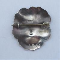 JA&S John Atkins & Son Silver & Enamel Pansy Brooch, Birmingham 1918 (8 of 10) JA&S John Atkins & Son Silver & Enamel Pansy Brooch, Birmingham 1918 (8 of 10)