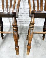Fine Pair of Windsor Lathback Side Chairs (5 of 5) Fine Pair of Windsor Lathback Side Chairs (5 of 5)