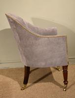 Regency Rosewood Tub Armchair Reupholstered (6 of 8) Regency Rosewood Tub Armchair Reupholstered (6 of 8)