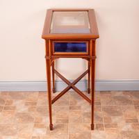 Fine Quality Edwardian Inlaid Mahogany Bijouterie Display Table (13 of 18) Fine Quality Edwardian Inlaid Mahogany Bijouterie Display Table (13 of 18)