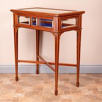 Fine Quality Edwardian Inlaid Mahogany Bijouterie Display Table (10 of 18) Fine Quality Edwardian Inlaid Mahogany Bijouterie Display Table (10 of 18)