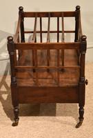 Regency Mahogany Canterbury with Drawer (3 of 6) Regency Mahogany Canterbury with Drawer (3 of 6)