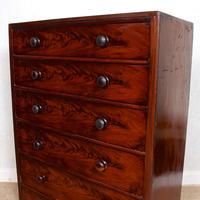 Cuban Mahogany Chest of Drawers 19th Century Tallboy (9 of 12) Cuban Mahogany Chest of Drawers 19th Century Tallboy (9 of 12)