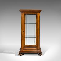 Antique Shop Display Cabinet, English, Oak, Walnut, Showcase, Edwardian c.1910 (9 of 10) Antique Shop Display Cabinet, English, Oak, Walnut, Showcase, Edwardian c.1910 (9 of 10)