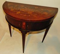 Dutch Mahogany & Marquetry Side Table (2 of 11) Dutch Mahogany & Marquetry Side Table (2 of 11)