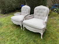 Pair of Very Large Bergere Armchairs (5 of 8) Pair of Very Large Bergere Armchairs (5 of 8)