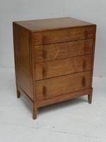 Small Mid Century Elm Chest of Drawers