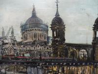 Large Oil on Board The Thames Listed Artist Sheila Appleton (12 of 12) Large Oil on Board The Thames Listed Artist Sheila Appleton (12 of 12)