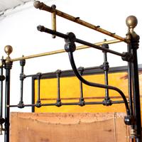 Cast Iron Bed Frame Brass Victorian 19th Century (8 of 9) Cast Iron Bed Frame Brass Victorian 19th Century (8 of 9)