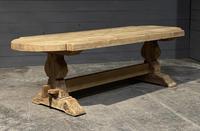 Large Rustic French Bleached Oak Farmhouse Dining Table (18 of 40) Large Rustic French Bleached Oak Farmhouse Dining Table (18 of 40)