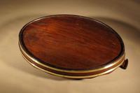Very Decorative & Useful Original Oval Mahogany Coopered Tray (7 of 9) Very Decorative & Useful Original Oval Mahogany Coopered Tray (7 of 9)