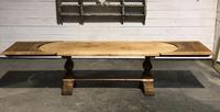 Large Oak Farmhouse Table with Extensions (30 of 30) Large Oak Farmhouse Table with Extensions (30 of 30)