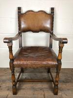 Set of Four Antique Leather Armchairs (6 of 16) Set of Four Antique Leather Armchairs (6 of 16)