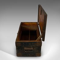 Antique Farrier's Chest, English, Pine, Iron, Tool Trunk, Edwardian c.1910 (3 of 11) Antique Farrier's Chest, English, Pine, Iron, Tool Trunk, Edwardian c.1910 (3 of 11)